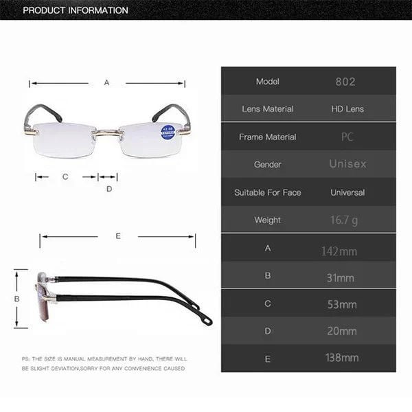 BUY 1 GET 2 - Titanium Smart Glasses with Smart Focus Adjustment